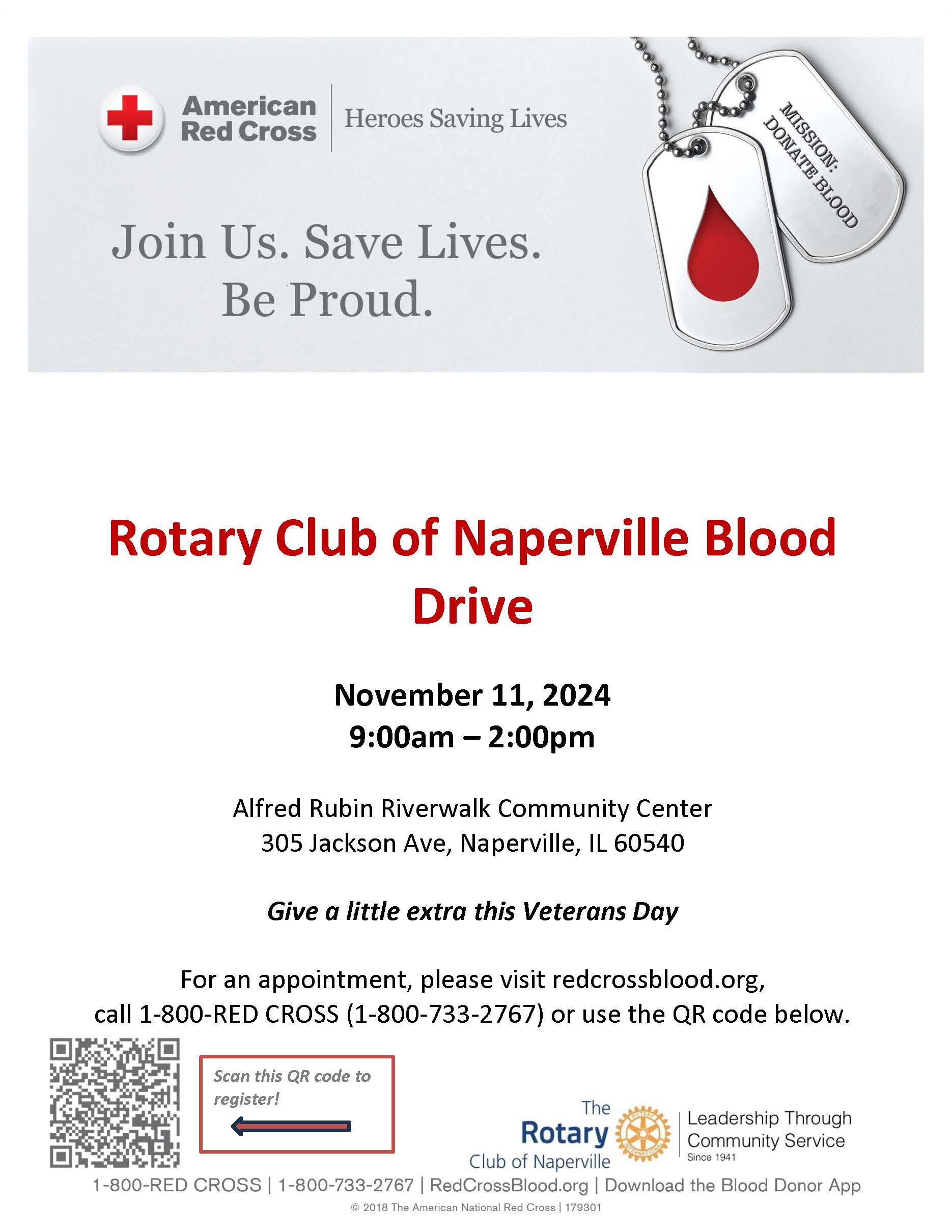 Rotary Blood Drive